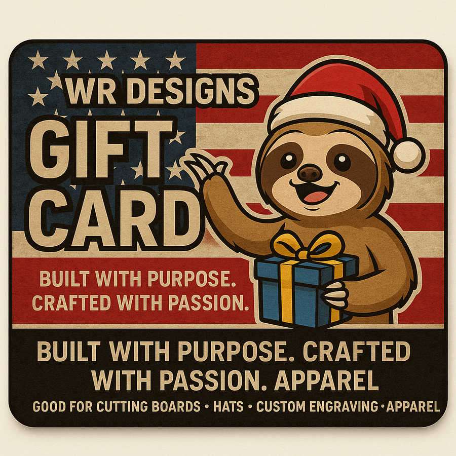 WR Designs Digital Gift Card