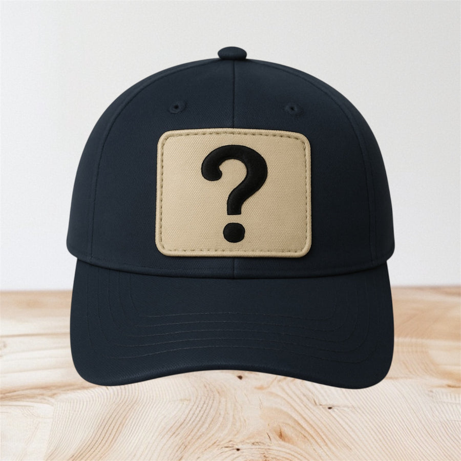 Mystery Hat – Random Leather Patch Trucker